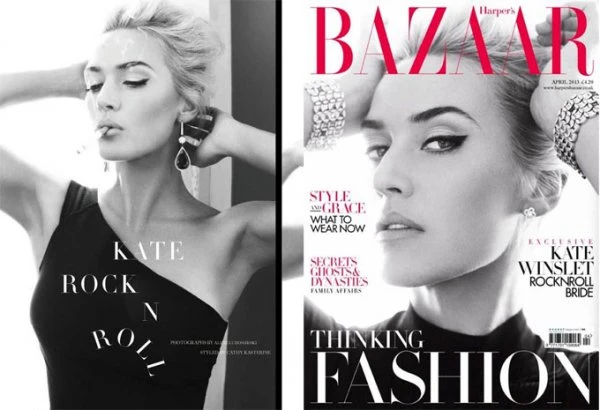 Кейт Уинслет в Harper's Bazaar UK