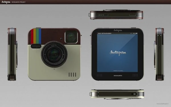 Polaroid представил концепт Instagram Socialmatic Camera (видео)