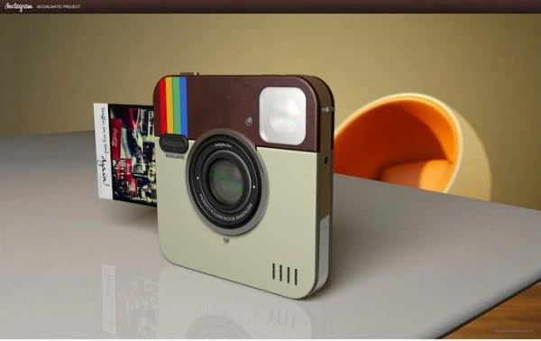 Polaroid представил концепт Instagram Socialmatic Camera (видео)