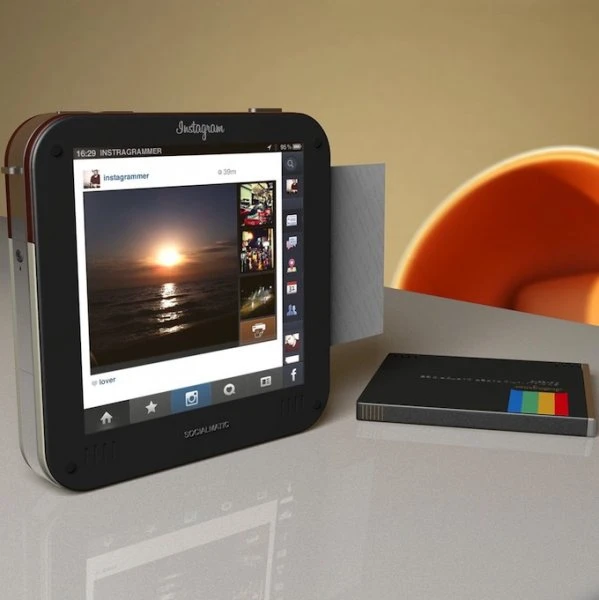 Polaroid представил концепт Instagram Socialmatic Camera (видео)