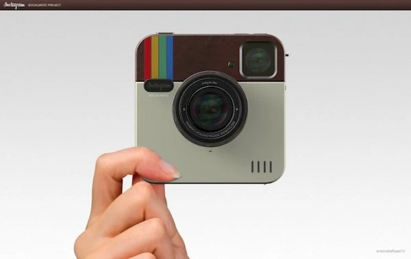 Polaroid представил концепт Instagram Socialmatic Camera (видео)