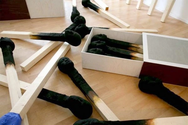 Люди-спички от Wolfgang Stiller