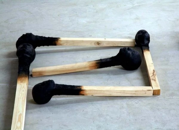 Люди-спички от Wolfgang Stiller