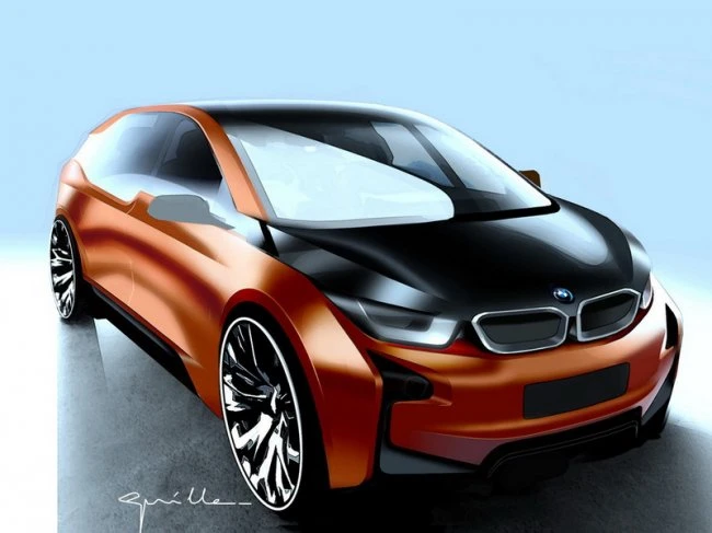 BMW представил новый электрический прототип i3 Concept Coupe