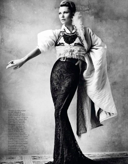 Кейт Мосс в Vogue Paris