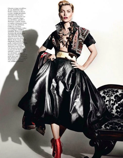 Кейт Мосс в Vogue Paris