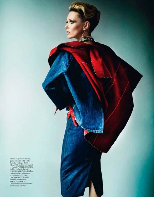 Кейт Мосс в Vogue Paris