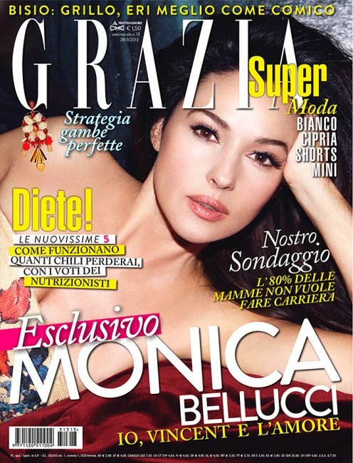 Моника Беллуччи для Grazia Italia