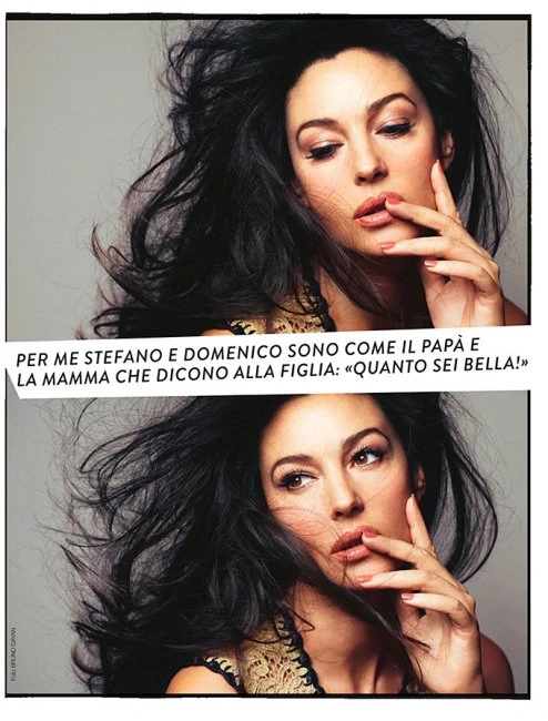 Моника Беллуччи для Grazia Italia