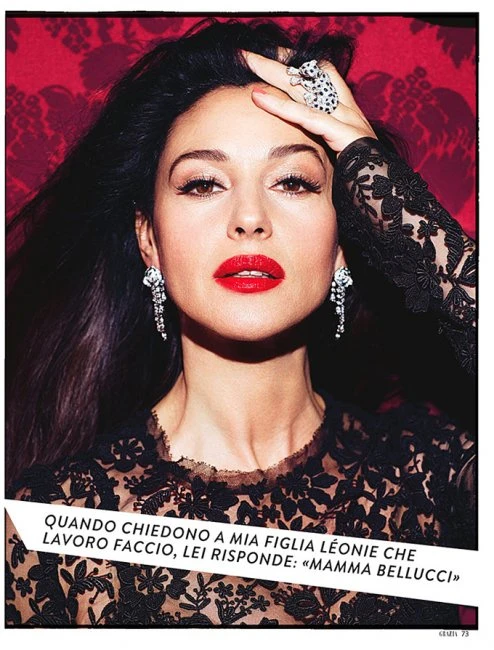 Моника Беллуччи для Grazia Italia