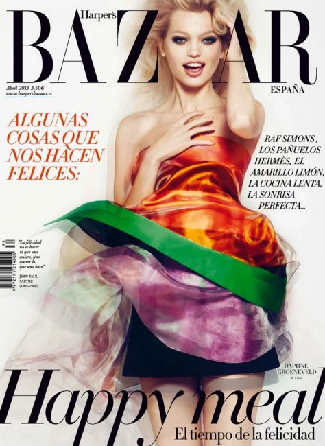 Очаравательная Дафна Гренфельд для Harper's Bazaar Spain