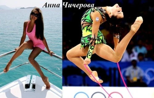 Спортсменки на досуге и во время соревнований