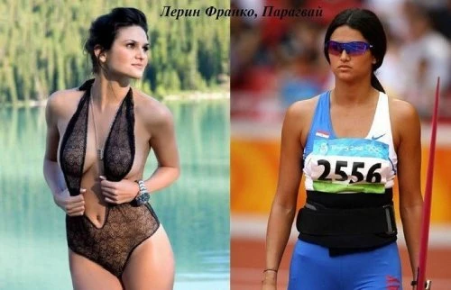 Спортсменки на досуге и во время соревнований