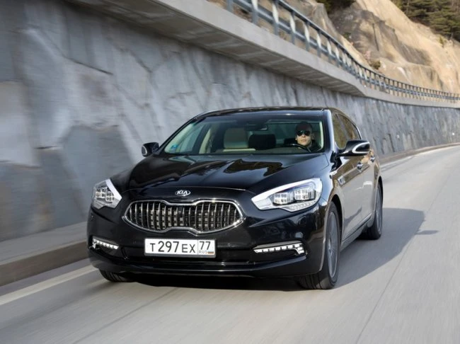 Kia Quoris: первый раз в бизнес-класс