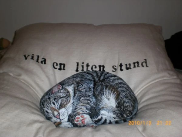 Коты из камней