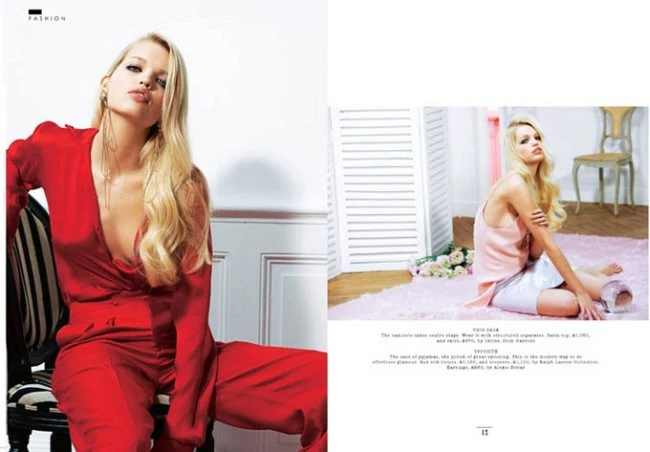 Дафна Грёнфельд в Sunday Times style UK