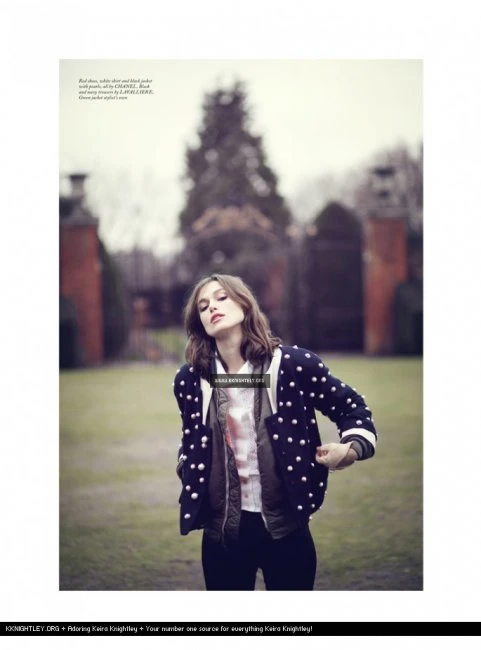 Кира Найтли в Rika Magazine