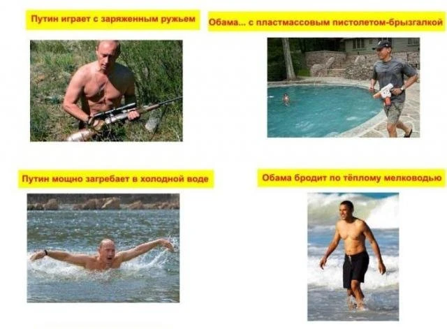 Президент Соединенных Штатов vs. президент РФ