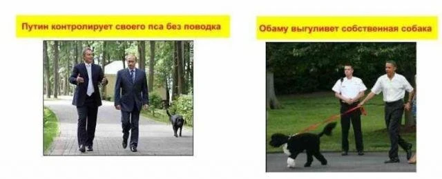 Президент Соединенных Штатов vs. президент РФ