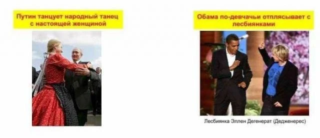 Президент Соединенных Штатов vs. президент РФ