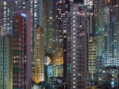 Гонконг - город, на каждом квадратном метре которого живет 7 000 человек!