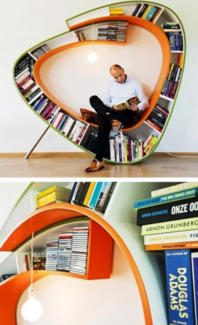 10 Самых креативных предметов мебели на книжную тематику