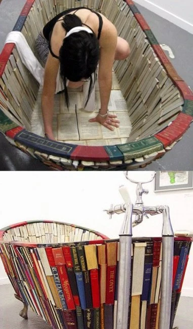 10 Самых креативных предметов мебели на книжную тематику