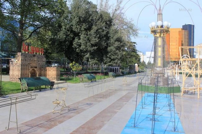 Баку готовится к Празднику цветов