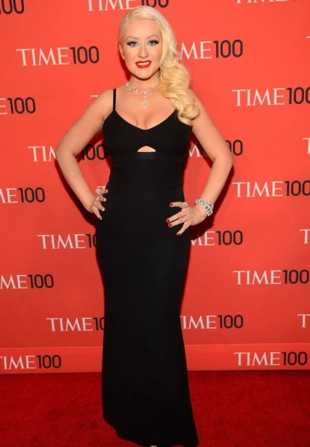 Кристина Агилера на Time 100 Gala в Нью-Йорке