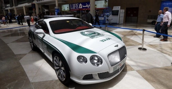 Дорожная полиция Дубая: Aston Martin, Lamborghini, Bentley, Ferrari