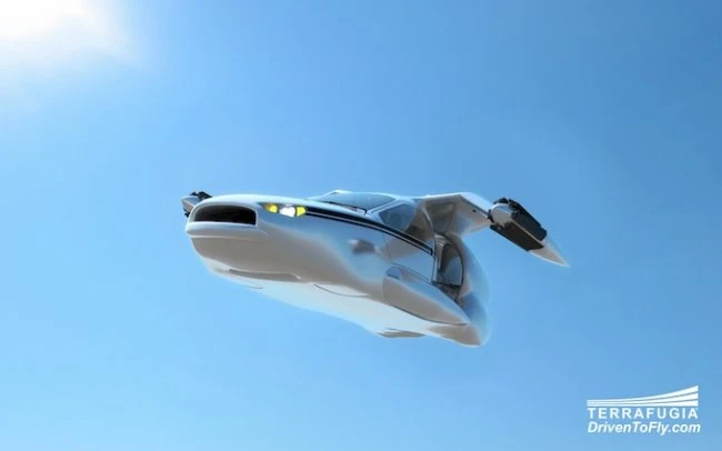 Летающий автомобиль Terrafugia TF-X с вертикальным взлетом (видео)