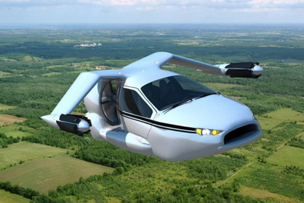 Летающий автомобиль Terrafugia TF-X с вертикальным взлетом (видео)