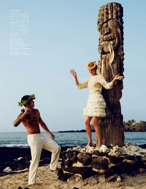 Свадьба на Гаваях в Vogue Japan