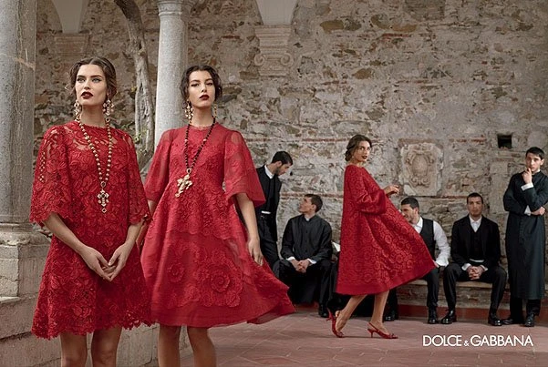 Бьянка Балти и Моника Белуччи для Dolce&Gabbana