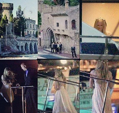 Первые фотографии со свадьбы Аврил Лавинь и Чада Крюгера