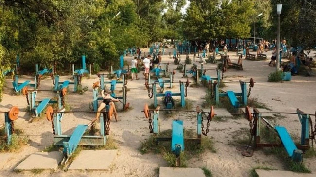 Суровая киевская качалка