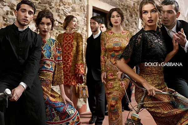 Моника Белуччи и Бьянка Балти в осенней кампании Dolce&Gabbana