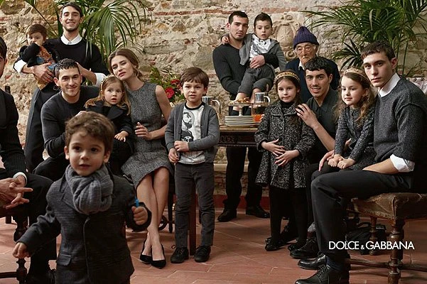 Моника Белуччи и Бьянка Балти в осенней кампании Dolce&Gabbana