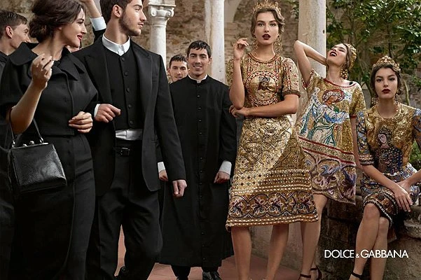 Моника Белуччи и Бьянка Балти в осенней кампании Dolce&Gabbana