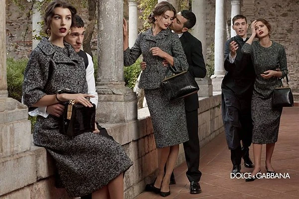 Моника Белуччи и Бьянка Балти в осенней кампании Dolce&Gabbana
