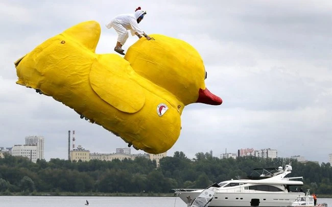 Red Bull Flugtag в Москве