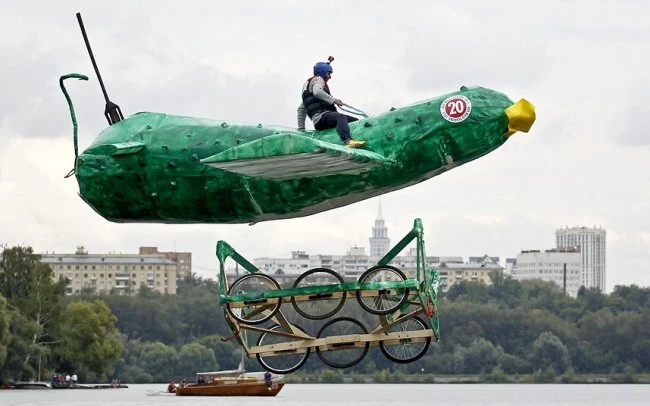 Red Bull Flugtag в Москве