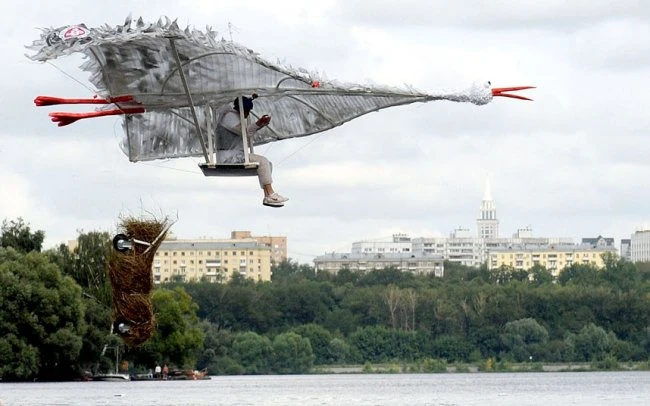 Red Bull Flugtag в Москве
