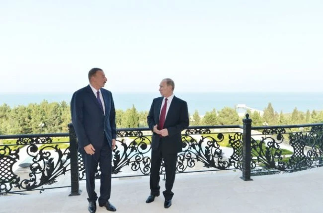 Завершился визит президента России Владимира Путина в Азербайджан
