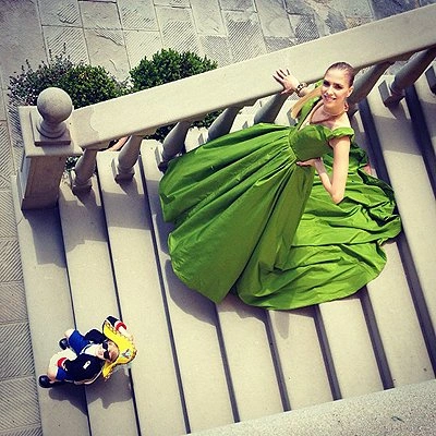 Елена Перминова для Harper's Bazaar