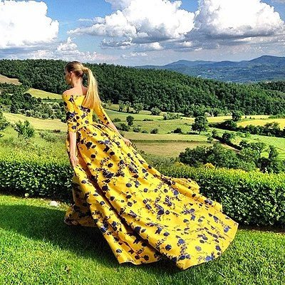 Елена Перминова для Harper's Bazaar