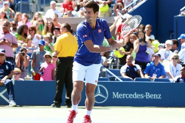 Мишель Обама с дочерьми на теннисном турнире Arthur Ashe Kids'Day