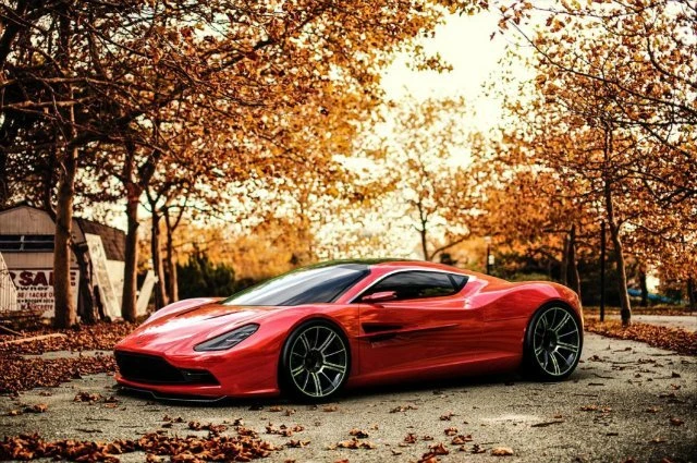 Азербайджанский дизайнер представил свое видение спорткара Aston Martin