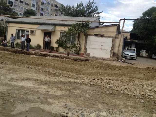 В центре Баку сносятся дома и объекты для расширения дороги