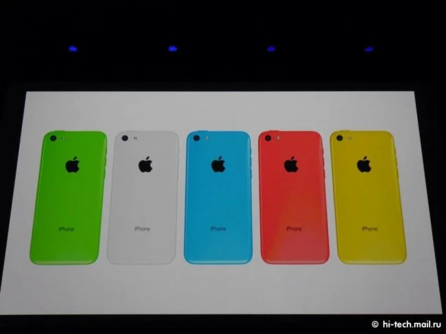 Apple представила iPhone 5S и 5C